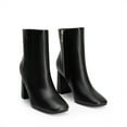 thumbnail image 2 of DREAM PAIRS Women's Ankle Boots with Side Zip, Block Heel, Classic Chic Style for Work & Casual Outfits, 2 of 5