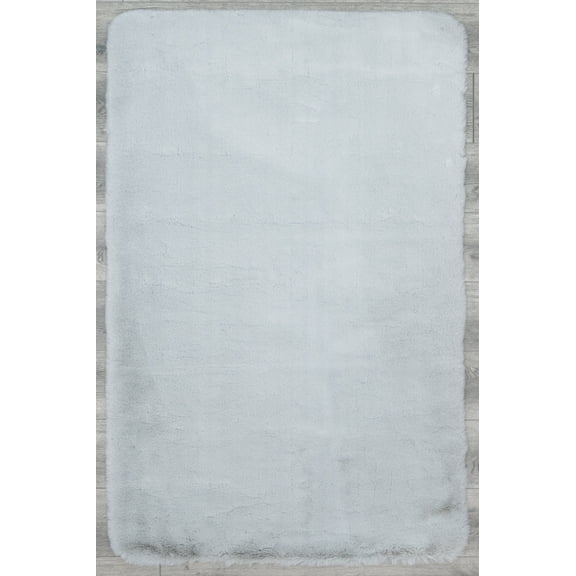 Waylin Grey Modern Plush Soft Area Rug
