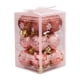 thumbnail image 4 of 12 bolas navideñas colgantes de 4 cm, decorativas e irrompibles para árbol de Navidad. rosa áurea, 4 of 8