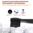 thumbnail image 5 of braveheart Electric Toothbrush Waterproof Automatic Toothbrush with 3 Replacement Heads, 5 of 5