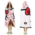 thumbnail image 3 of Hello Kitty Blanket Hoodie, Wearable Blanket, Cloak Hooded Throw Blanket, Soft Warm Fluffy Blankets for Bed Couch Sofa, 3 of 8