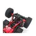 thumbnail image 2 of Portacubos de dirección de metal Portacubos trasero para camión todoterreno con orugas MN128 MN86S G500 de escala 1/12, color rojo, 2 of 5