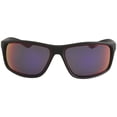 thumbnail image 2 of Men's Nike 65mm Adrenaline Semi-Rimless Sunglasses Color: Black Size: N/A, 2 of 5