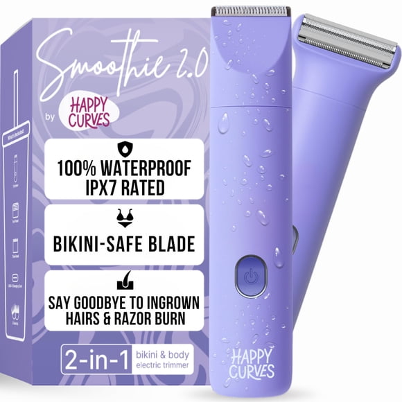 Recortadora para bikini HAPPY CURVES Smoothie 2.0 resistente al agua