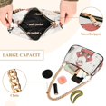 thumbnail image 2 of FORMRS Womens Shoulder Bag with Chain Strap Clutch Purse Cute Tote Handbag, Beige Christmas Santa, 2 of 7