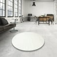 thumbnail image 3 of Ahgly Company Indoor Rectangle Contemporary Pearl White Beige Solid Area Rugs, 2' x 4', 3 of 6