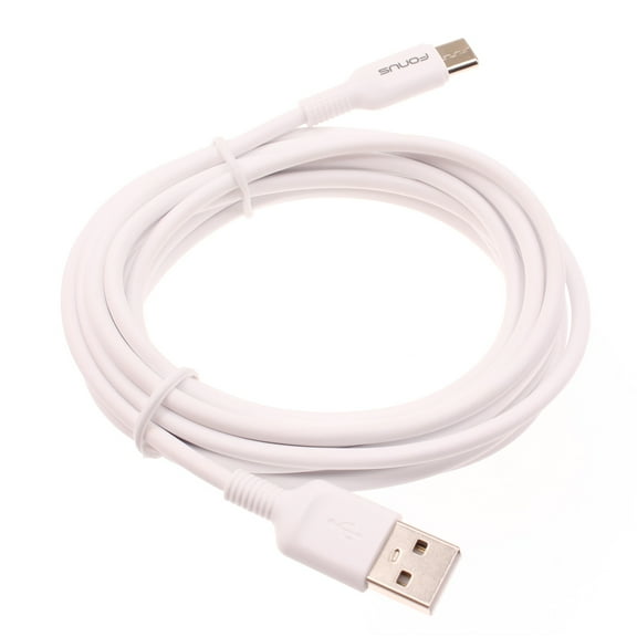 Type-C 10ft USB Cable for Galaxy S21 FE 5G - Charger Cord Power Wire USB-C Long Fast Charge Compatible With Samsung Galaxy S21 FE 5G