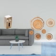 thumbnail image 2 of caja de pañuelos,Funda para caja de pañuelos de cuero sintético para dormitorio,Manualidades de pared,Decoración para colgar en la pared,ratán artesanal tejido,Juego de decoración de, 2 of 8