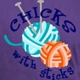 thumbnail image 3 of CafePress - Chicks With Sticks Men's Value T Shirt - Men's Classic Graphic Cotton T-Shirt, 3 of 4