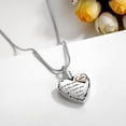 thumbnail image 3 of Heart Urn Necklace for Ashes Women Men Cremation Jewelry for Ashes Cremation Necklace Cremation Jewelry for Ashes of Grandpa Grandma Dad Mom Uncle Aunt Brother Sister Daughter Son, 3 of 6