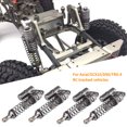 thumbnail image 4 of fastboy 4 Pieces RC Car Shock Absorbers Portable Remote Control Metal Dampers Automotive Accessories Replacement for Axial SCX10/D90, 4 of 6