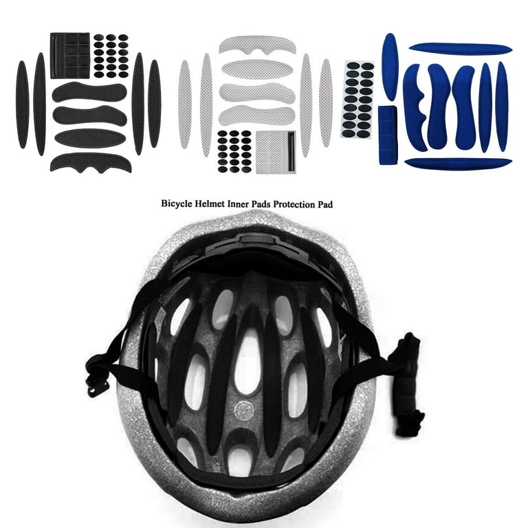 27x Universal Helmet Padding Foam Helmet Pads Replacement Bicycle