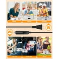 thumbnail image 6 of 80W Electric Lunch Box, Food Warmer Heater  with 1.8L Container and Digital Screen, 12V 24V 110V Portable Heated Lunch Box, 6 of 9