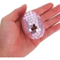 thumbnail image 4 of Fiudx Huevos de Cristal Espejado, Juego de Bolas Reflectantes Decorativas, Adornos de Espuma Duraderos, Adornos Colgantes Versátiles para Fiestas, Decoración Festiva de Pascua, Uso En Interiores y Ex, 4 of 6