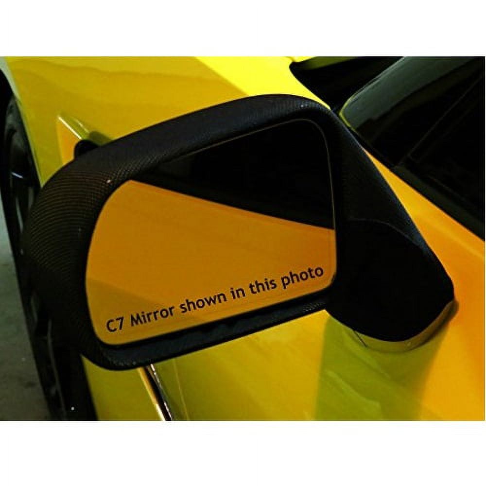 C7 Corvette Stingray NoviStretch Mirror Bra Covers High Tech Stretch Mask Fits: All C7 Corvettes 2014 and Newer - image 3 of 4