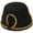 Black, variant on Tarboosh Fez Hat Moroccan Ottoman Style Tassel Cap for Cultural Events 19.5x12cm
