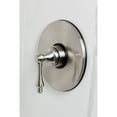 thumbnail image 3 of Kingston Brass KB6338ALSO Restoration Single-Handle Pressure Balanced Shower Faucet, Brushed Nickel, 3 of 7
