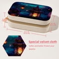 thumbnail image 5 of Ramadan Lantern Velvet Portable Jewelry Organizer Stand with Removable Compartment - Gift, Jewelry Display & Organizer Box, 5 of 7