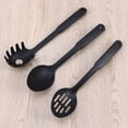 thumbnail image 3 of 6 Pcs Nylon Kitchen Tool Set Cooking Tools Utensils Spoon Utensil (Black), 3 of 3