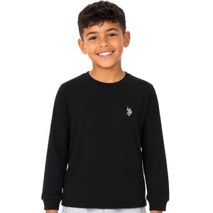 U.S. Polo Assn. Boys Long Sleeve Crew Shirt
