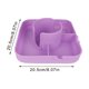 thumbnail image 3 of Portavasos de silicona, almacenamiento de control remoto, bandeja de almacenamiento para teléfono móvil, cesta de almacenamiento de refrigerios, tazón de refrigerio reutilizable, accesorios para tazas, 3 of 3
