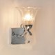 thumbnail image 4 of Lámparas de pared Salón Luz Candelabros de pared de Metal lámparas de pared de dormitorio con pantalla de cristal, enchufar lámparas de pared modernas para de noche, Magideal Lámparas de pared Salón Luz, 4 of 8