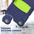 thumbnail image 7 of XYX Case for iPad Mini 5th/4th Generation 7.9 inch, Dual Layer Slim Heavy Shockproof Rugged Protective Cover Case with Kickstand (Navy Lime), 7 of 7