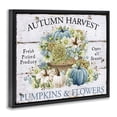 thumbnail image 3 of Stupell Industries French Country Pumpkins & Flowers Harvest Black Floating Frame Canvas Art, 21 x 17, by Creatif Belle, 3 of 8