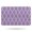 Purple Geometric Quatrefoil, variant on Purple Geometric Quatrefoil Pattern Bathroom Rugs Mat,Non Slip Microfiber Bathroom Rug,Rubber Backing,Soft Bathroom Mats for Bathroom Floor,Tub and Shower,17x27in(43x68cm)