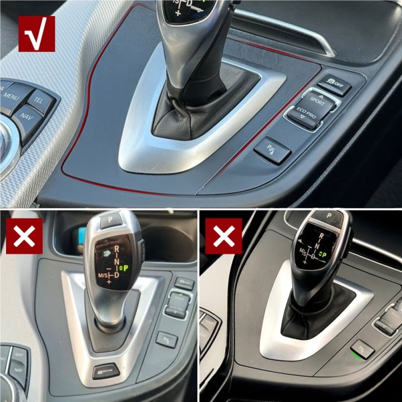 RHD Car Gear Shift Selector Cover Transmission Shifter Bezel Trim For BMW 3 4 Series F30-F36 51169234132
