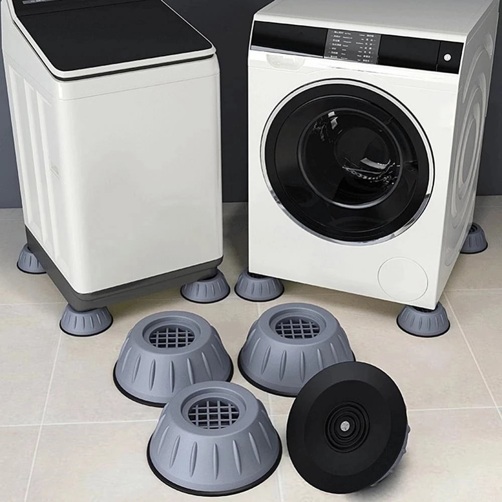 2/4/8/12 Pcs Universal Anti-Vibration Feet Pads Washing Machine Rubber Mat Anti-Vibration Pad Dryer Refrigerator Base Fixed Non-Slip Pad