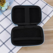 OHOIOLLA 1Set Blue Rectangular Case for Wired Earbuds Anti-pressure Shockproof 9.5 x 4.5 x 13cm