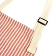 thumbnail image 4 of TOPTIE Cotton Linen Apron for Kitchen Chef Waiter/Waitress Apron with Adjustable Strap and 2 Pockets-Blue, 4 of 7