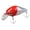 Red head and silver, variant on Saltwater Hard Baits Crankbait Minnow Fishing Lures Wobbler with Hook 8g Mini Fishing Crankbaits Swimbait 6cm