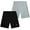 Dark Black/Pocket Grey, variant on RBX Boys Active Shorts - 2 Pack Breathable Performance Fleece Athletic Shorts with Pockets (8-16)