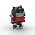 thumbnail image 1 of *Transform Auto Robot Brickheadz * Star scream jazz Prime DIY enlighten MOC block brick set Compatible With, 1 of 7
