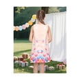 thumbnail image 5 of Girls Dress Pink Birthday Balloon Love Heart Casual Sleeveless Dress 4 Years, 5 of 7