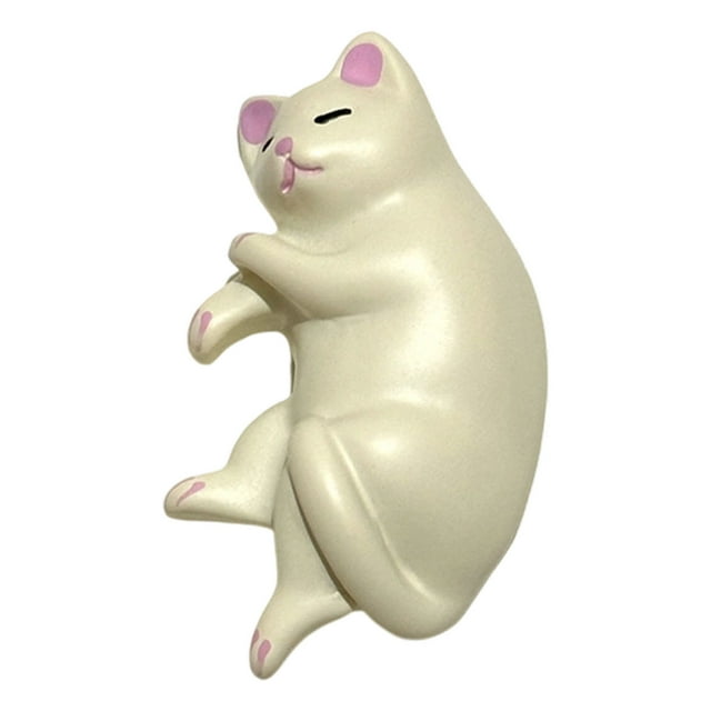 SIfdSeng Cadeaux de Noël Réfrigérateur Chat Mignon pour Frigo Réfrigérateur Chat 3D pour Cuisine Tableau Blanc