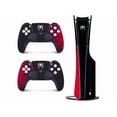 thumbnail image 6 of [for PS5 Slim Disc Edition] Superhero Slim Skin for PlayStation 5 Slim, Premium 3M Vinyl Cover Skins Wraps Set for PlayStation 5 Slim Disc Edition and Controller Stickers, 6 of 7