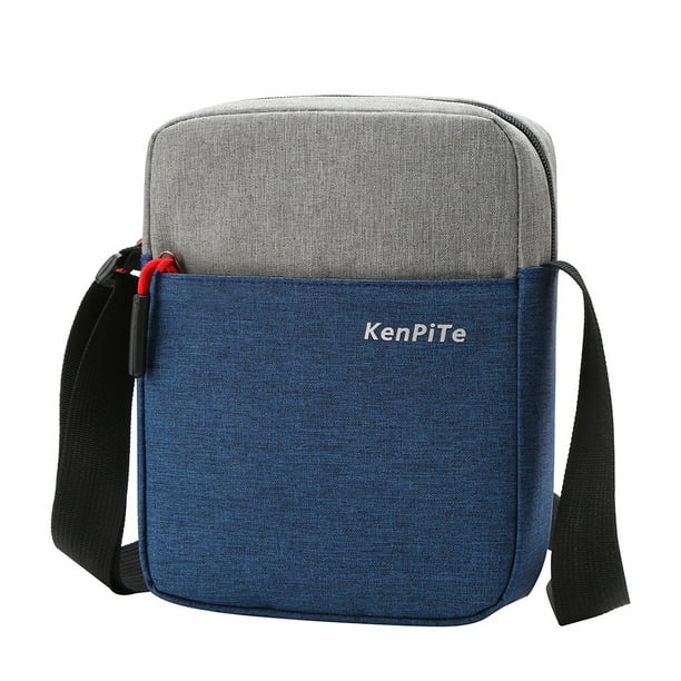 Messenger Bag Nylon Waterproof Shoulder Messenger Bag Waterproof Shoulder Bag Adjustable Zipper Outdoor Crossbody Handbag Blue Walmart