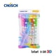 thumbnail image 1 of Set 6 Marcatextos Chosch Punta De 3 Trazos En 1, 6 Colores AleJaz 2SJUB, 1 of 4