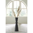 thumbnail image 2 of Signature Design by Ashley Collisten 29.5" Polyresin Vase, Black Textured Modern Decor, 2 of 4