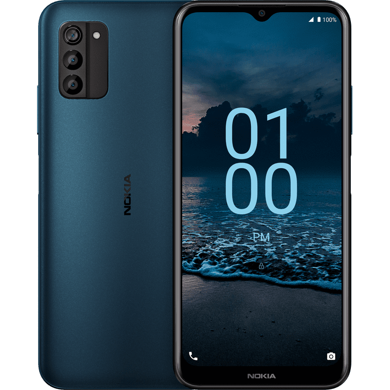 audition Idol Ikke vigtigt Nokia G100 Unlocked Android Smartphone (TA-1430); works on AT&T, T-Mobile,  and Verizon networks; 3GB RAM; 32GB Internal Storage; Single SIM; Nordic  Blue - Walmart.com