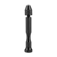 thumbnail image 1 of Mini Perceuse à Main en Aluminium, Petite Perceuse à Main avec Mandrin Sans Clé pour le Travail du Bois, 10 Perces Incluses, Adaptée pour Bois, Plastique, Modèles et Plus, 1 of 7
