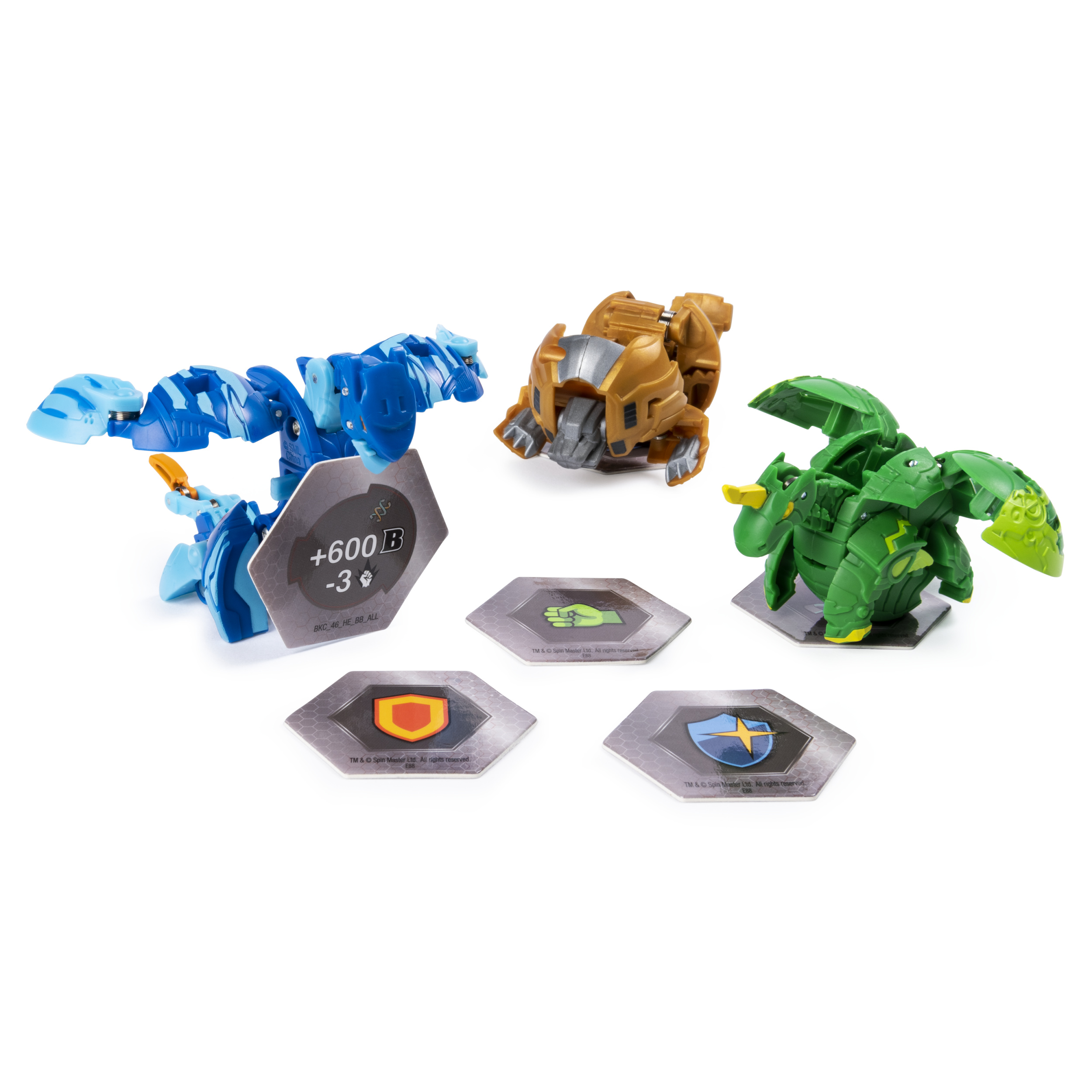 Bakugan Starter Pack 3-Pack, Serpenteze, Collectible Action Figures, for Ages 6 and Up - image 4 of 9