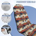 thumbnail image 4 of ZUXONGSY Car Seat Cover Towel Palm Tree Sunset Print Car Seat Protector Front Seats Breathable Towel Bucket Seat Covers Gift for Car Outdoor Sport Activities, 4 of 8