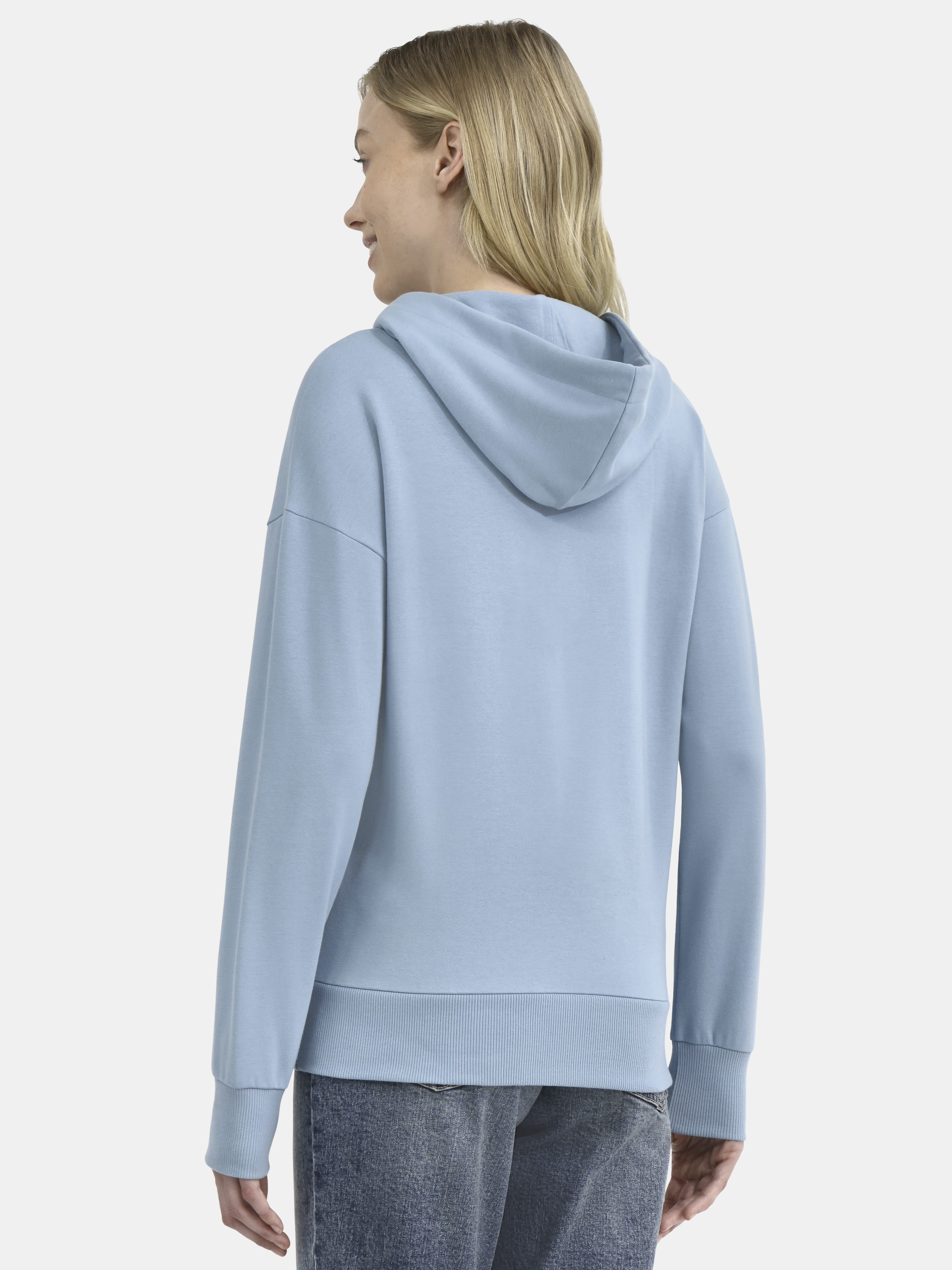 Time and Tru Women's and Women’s Plus Zip Front Fleece Hoodie Jacket, Sizes XS-4X