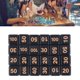 thumbnail image 1 of Dados Poliédricos, Números Grandes Portátiles, Equilibrio, 24 Piezas, Dados De Juego Acrílicos Impermeables Para Juegos De Rol, 1 of 7