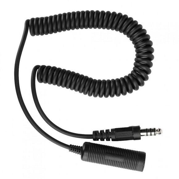 Headphone Extension Cable, Compatible Replacement Headphone Extension Line Helicopter For Helicopter Or Military
