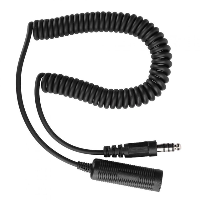 Cable de extensión de auriculares militares para helicóptero U-92A/U a U-174/U